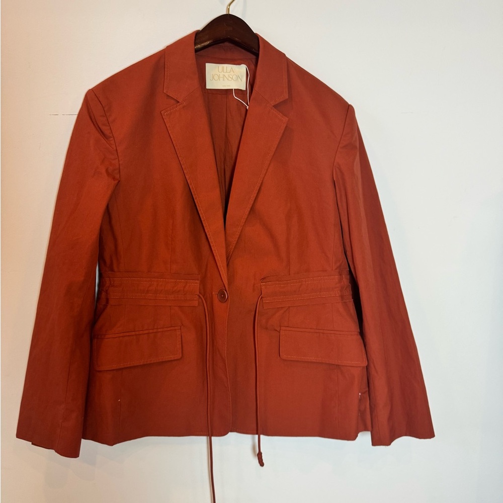 New without tags Ulla Johnson Rust Blazer